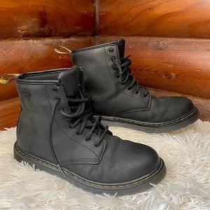 Dr. Martens 1460 Black Leather Waterproof Boot